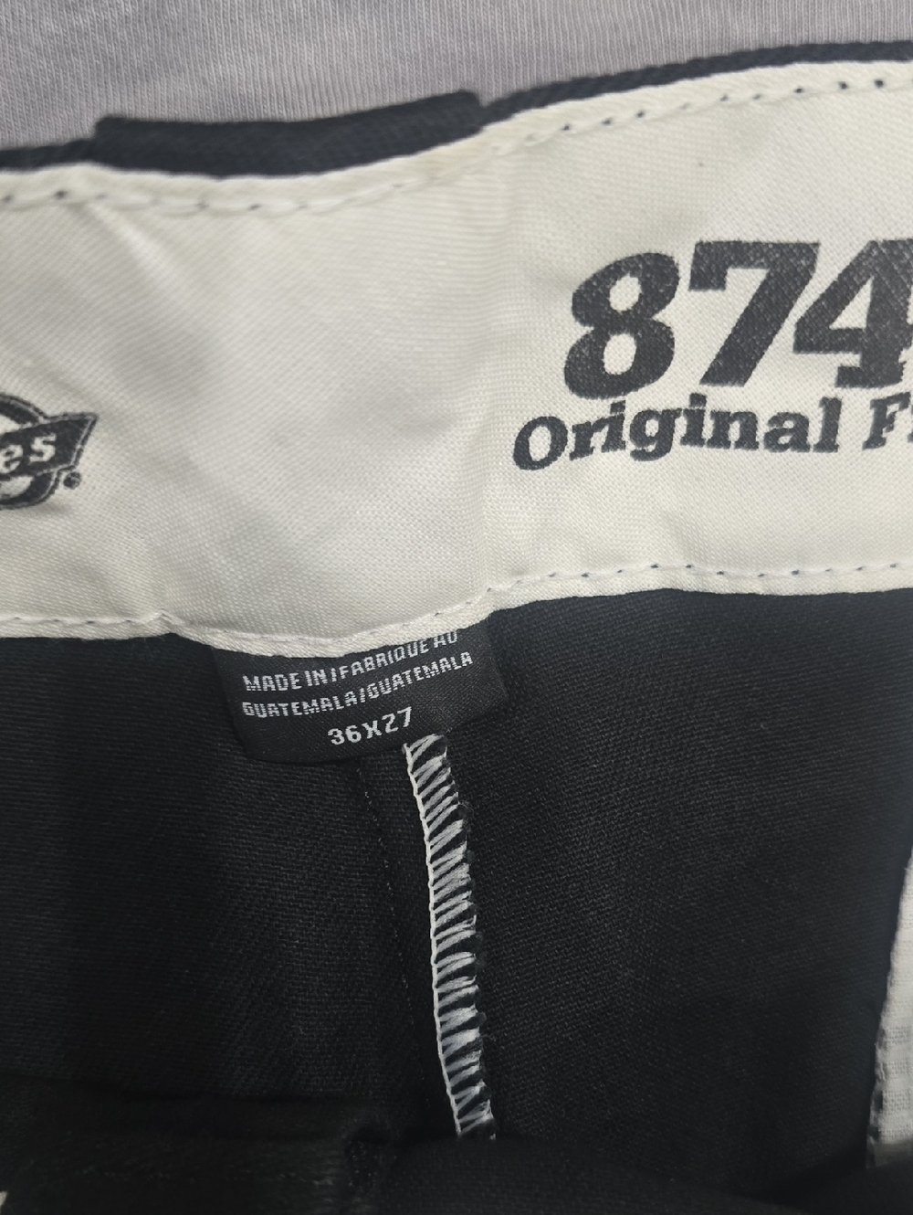 Dickies Black 874 Original Fit pants